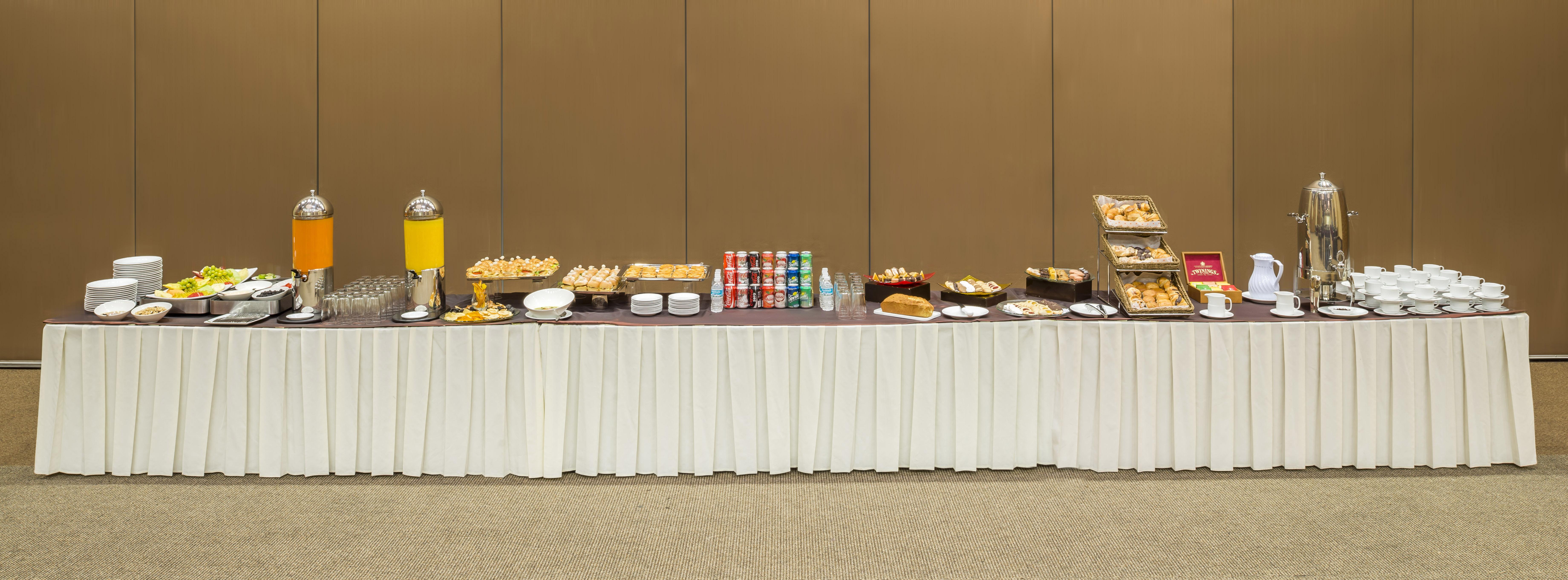 카미노 레알 산타페 호텔 멕시코 시 외부 사진 A refreshment table